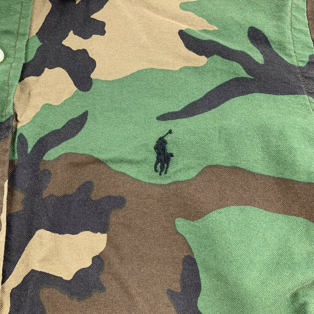 Polo Ralph Lauren Classic Fit Camo Oxford Shirt - Picture 2 of 5